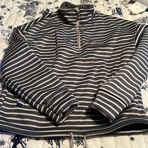 Simply southern zip neck top